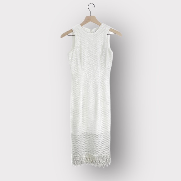 Dress The Population Alina Sequin Crochet Midi Dress - Picture 2 of 7